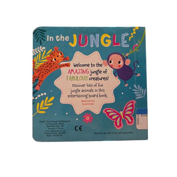 IN THE JUNGLE North Parade Publishing 2021 Children's Board Book - Picture 3 of 6
